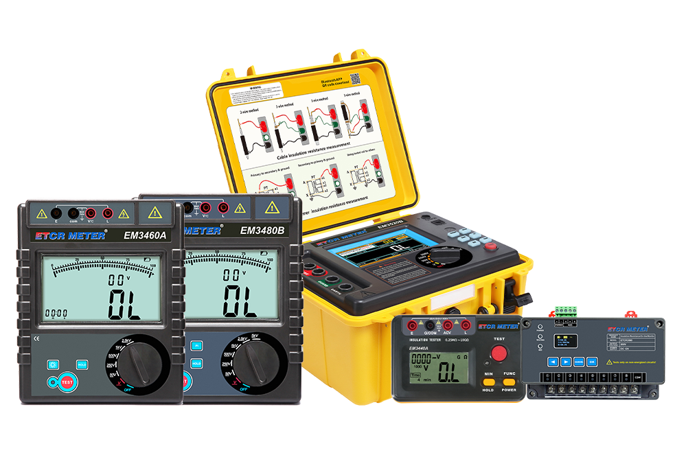 High Voltage Insulation Resistance Tester