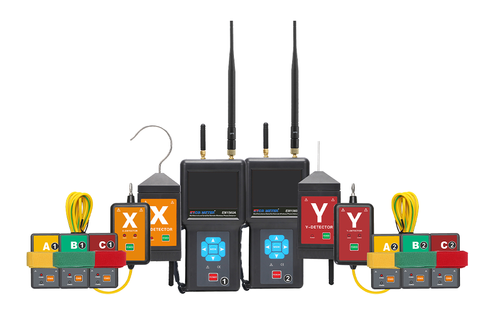 Wireless High/Low Voltage Phase Sequence Detector