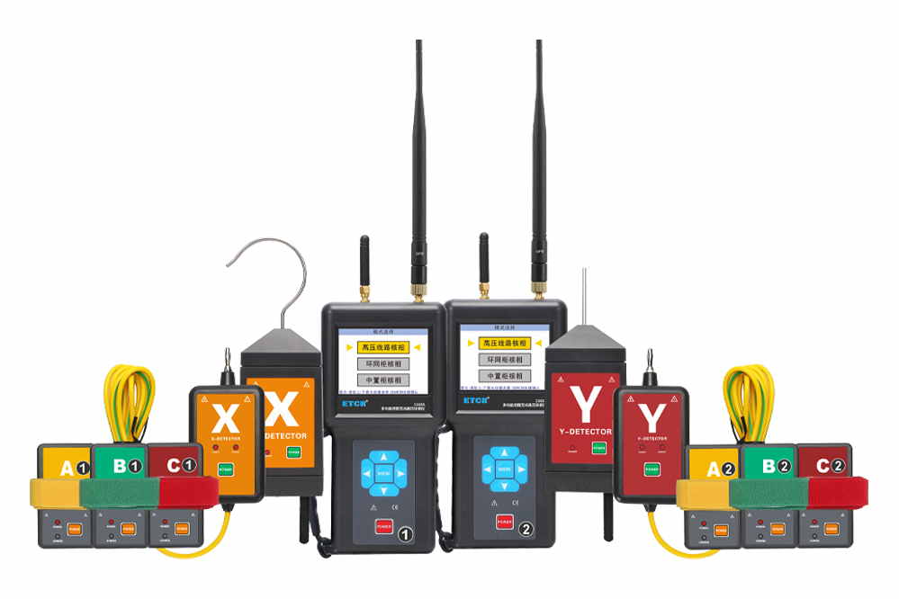 Wireless High/Low Voltage Phase Sequence Detector