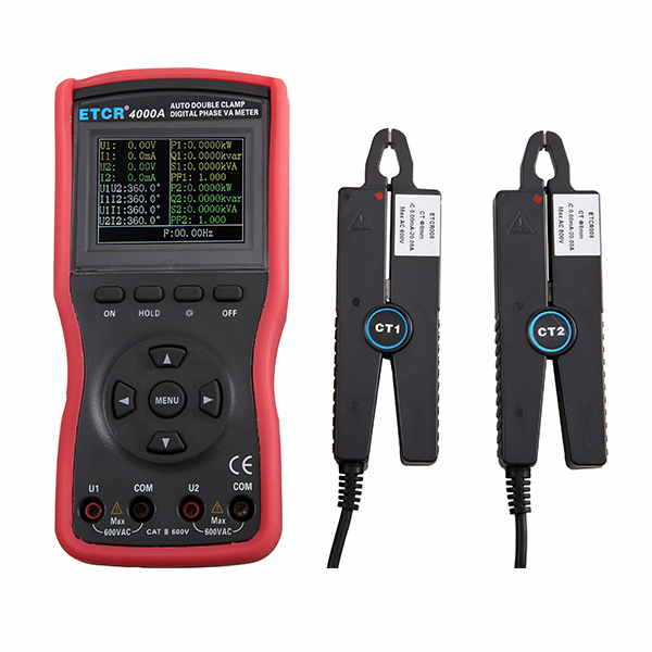 Double Clamp Digital Phase Voltmeter