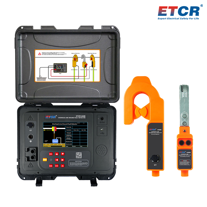 ETCR1400B Overhead Line Ground Fault Detector