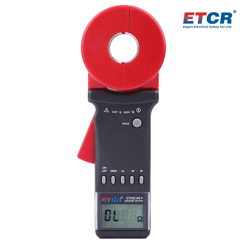 ETCR2100+ Clamp Earth Resistance Tester