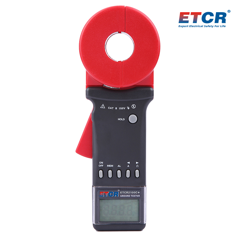 ETCR2100C+ Multifunctional Clamp Earth Resistance Tester