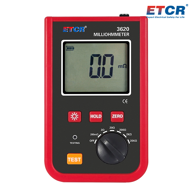 ETCR3620 Portable Milliohmmeter