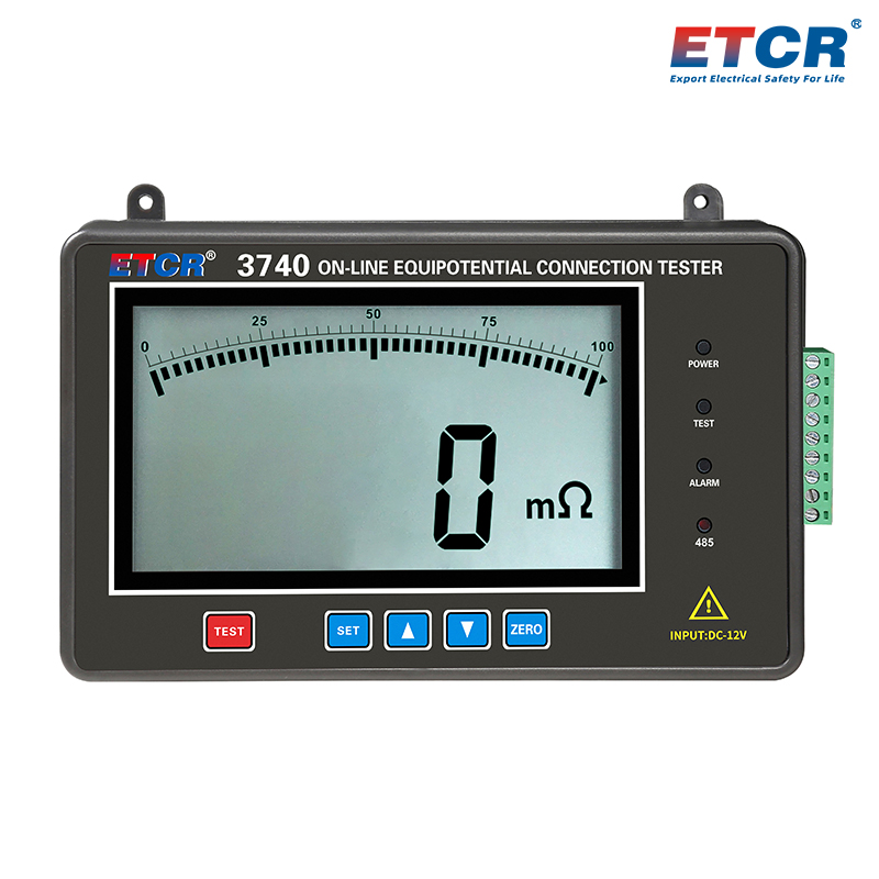 ETCR3740 Equipotential Bonding Resistance Online Tester