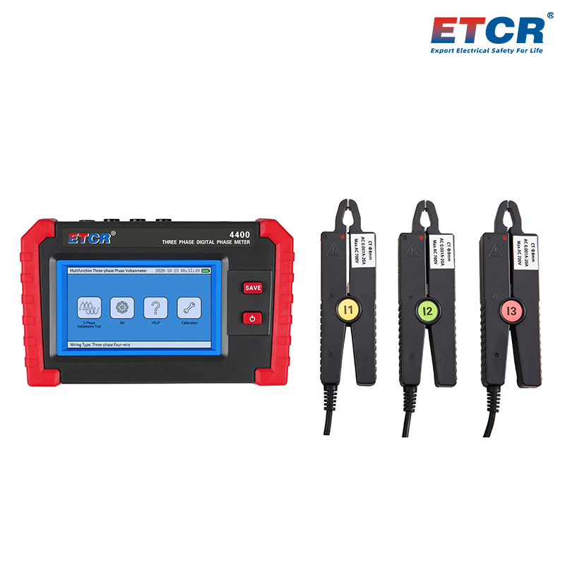 ETCR4400 Multifunctional Three Phase Digital Phase Voltmeter