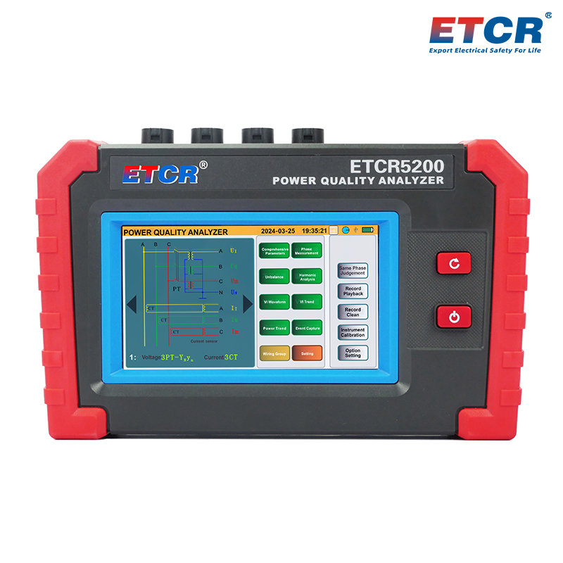 ETCR5200 Mini Power Quality Analyzer