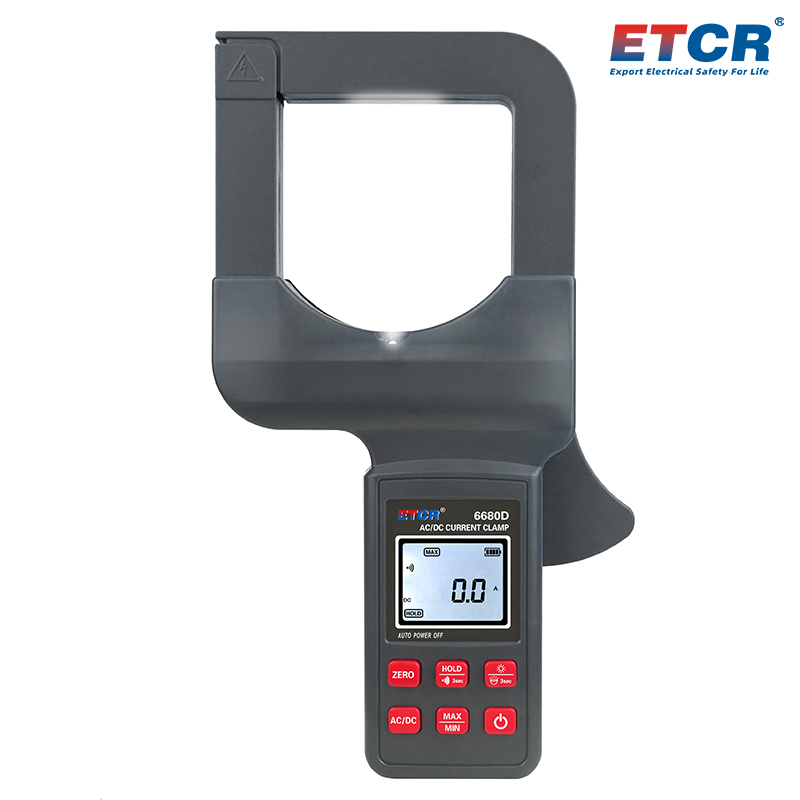 ETCR6680D Large Caliber DC/AC Clamp Leakage Current Meter