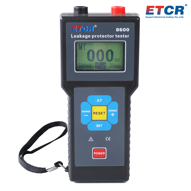 ETCR8600 Portable Leakage Protector Tester 