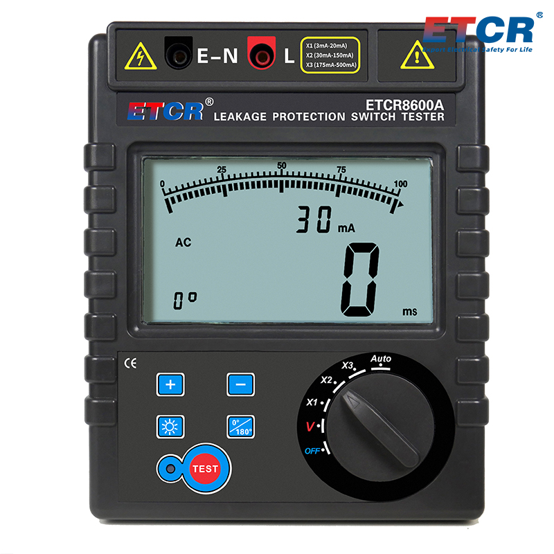 ETCR8600A Leakage Protector Tester