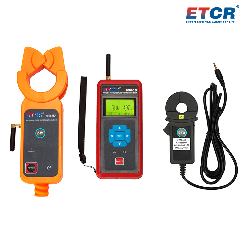 ETCR9500B Wireless High Voltage CT Turn Ratio Tester